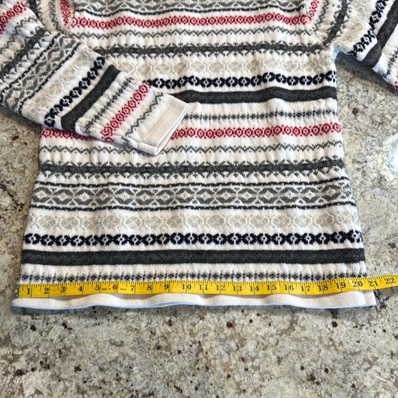 Nautica XL Men’s Fair Isle Winter Sweater Cotton Wool Blend - Picture 10 of 12